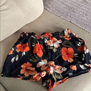Floral shorts